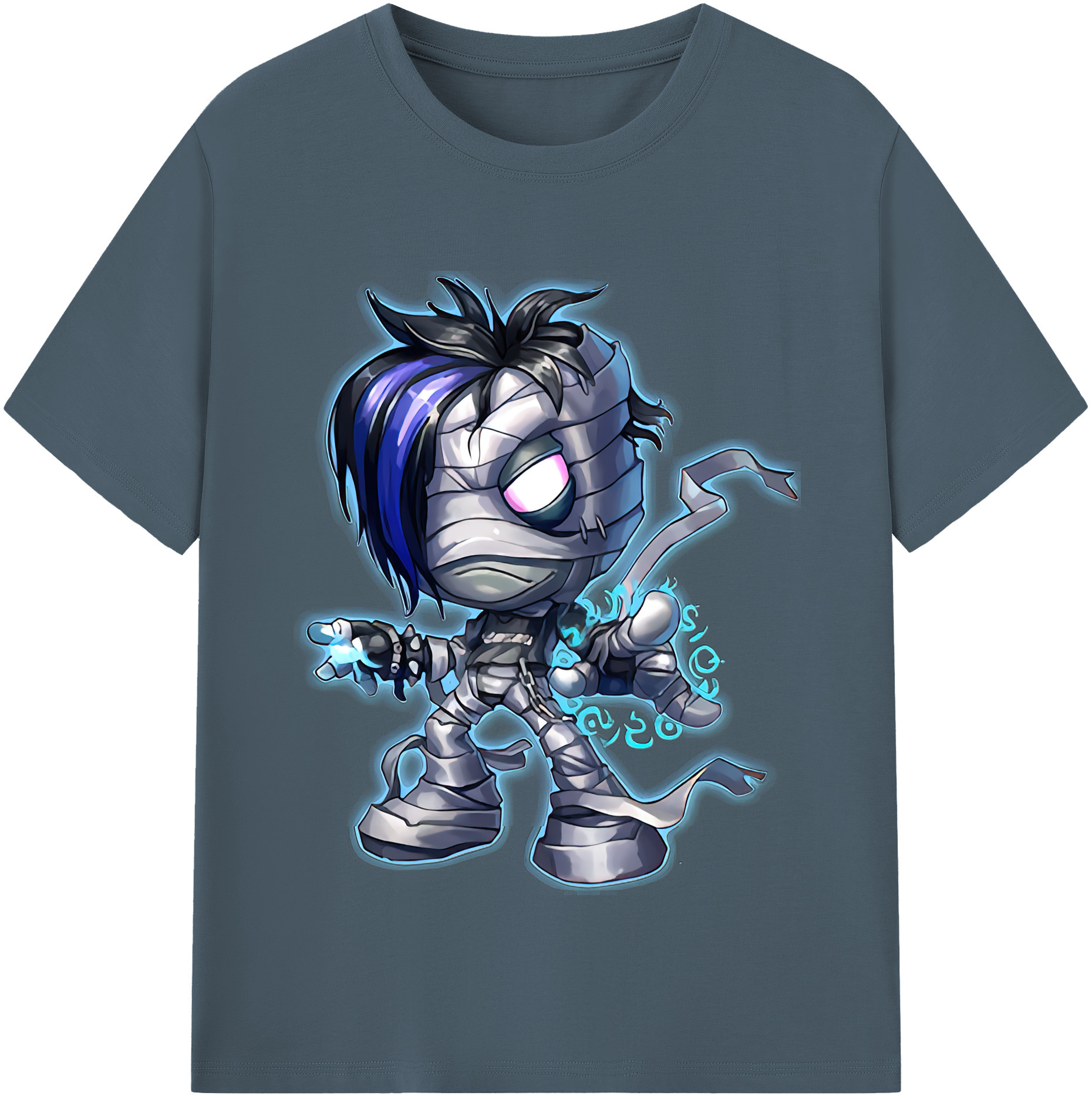 リーグ・オブ・レジェンド League of Legends LOL 綿100％半袖Tシャツ（フロントプリント）